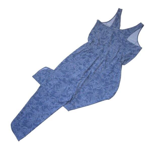 NWT Patagonia Fleetwith Romper in Current Blue Monkey Flower Stretch Jumpsuit XL - Picture 6 of 6